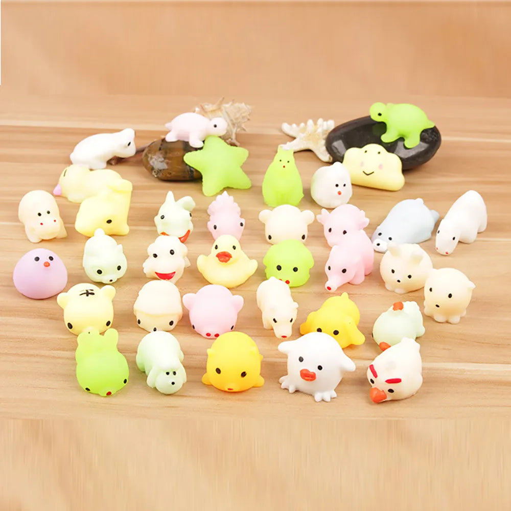 Squishy Cute Mochi Cat Stress Fidget Toys