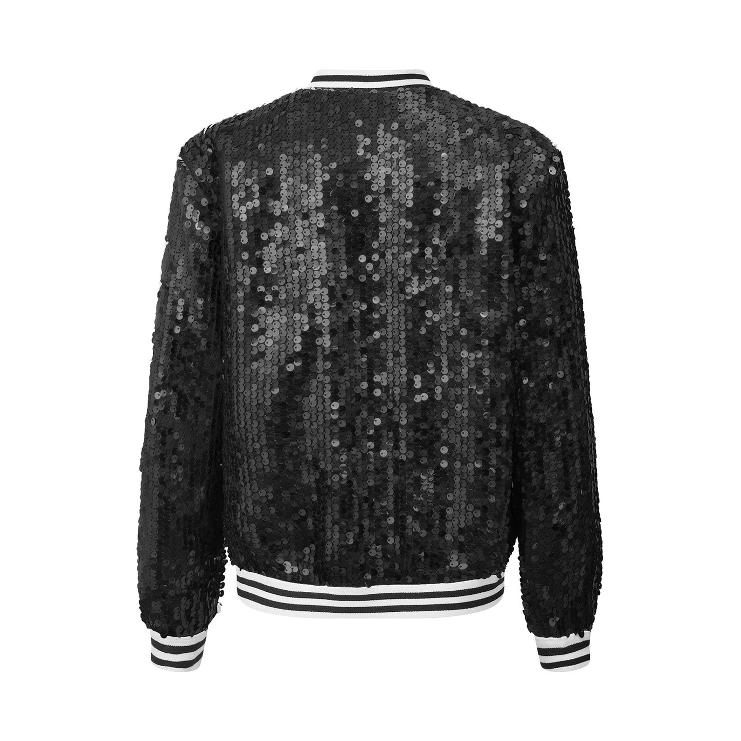 Girls Sequin Baseball Jacket (Age 6-14YRS)