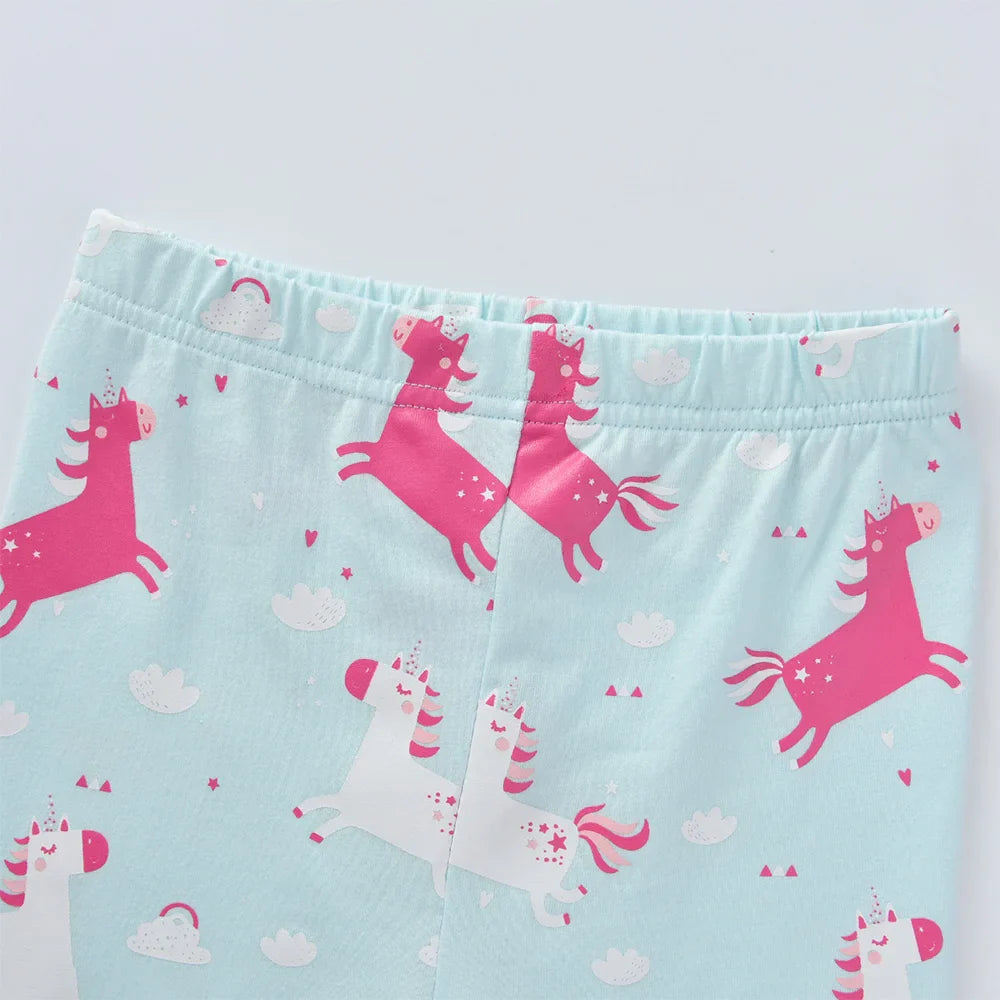 Girls Unicorn Print Pyjamas (Age 3-10YRS)