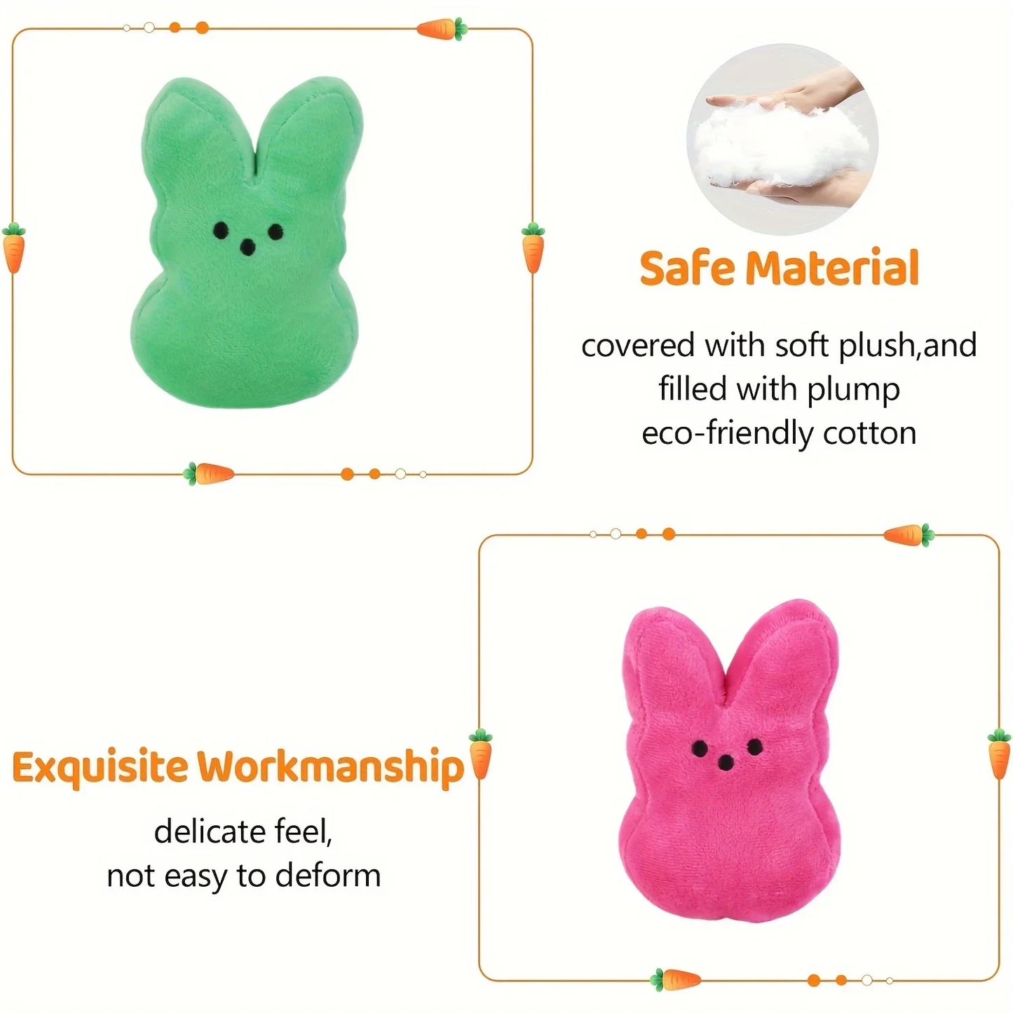 Plush Peep Bunny Plush Toys Stuffed Toy - 13cm