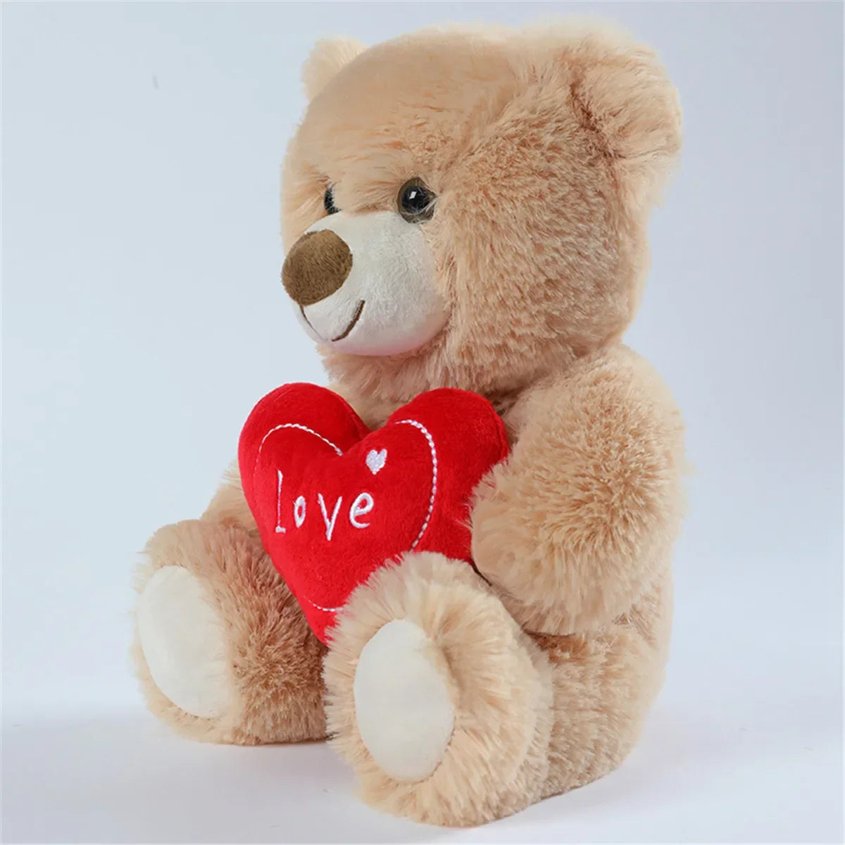 Plush Teddy Bear Heart Valentines Stuffed Toy - 25cm