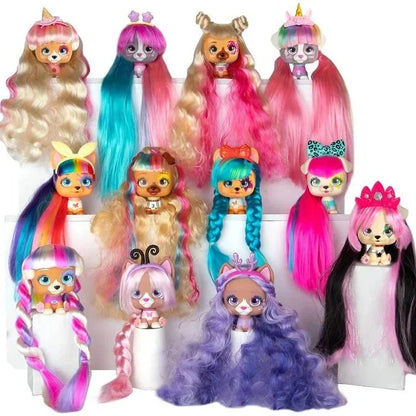 I Love Vip Pets Figure Hair Dressing Doll