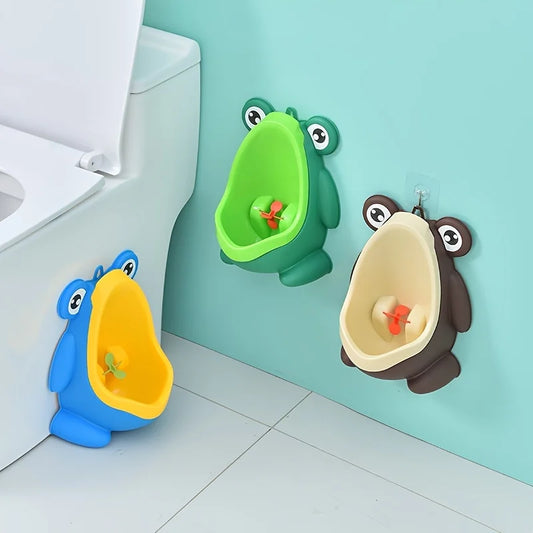 Frog Potty Training Urinal With Fun Aiming Targe