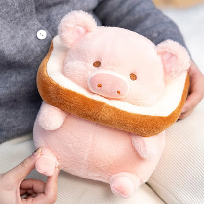 Plush Lulu Pig Bread Plush Toy - 20cm