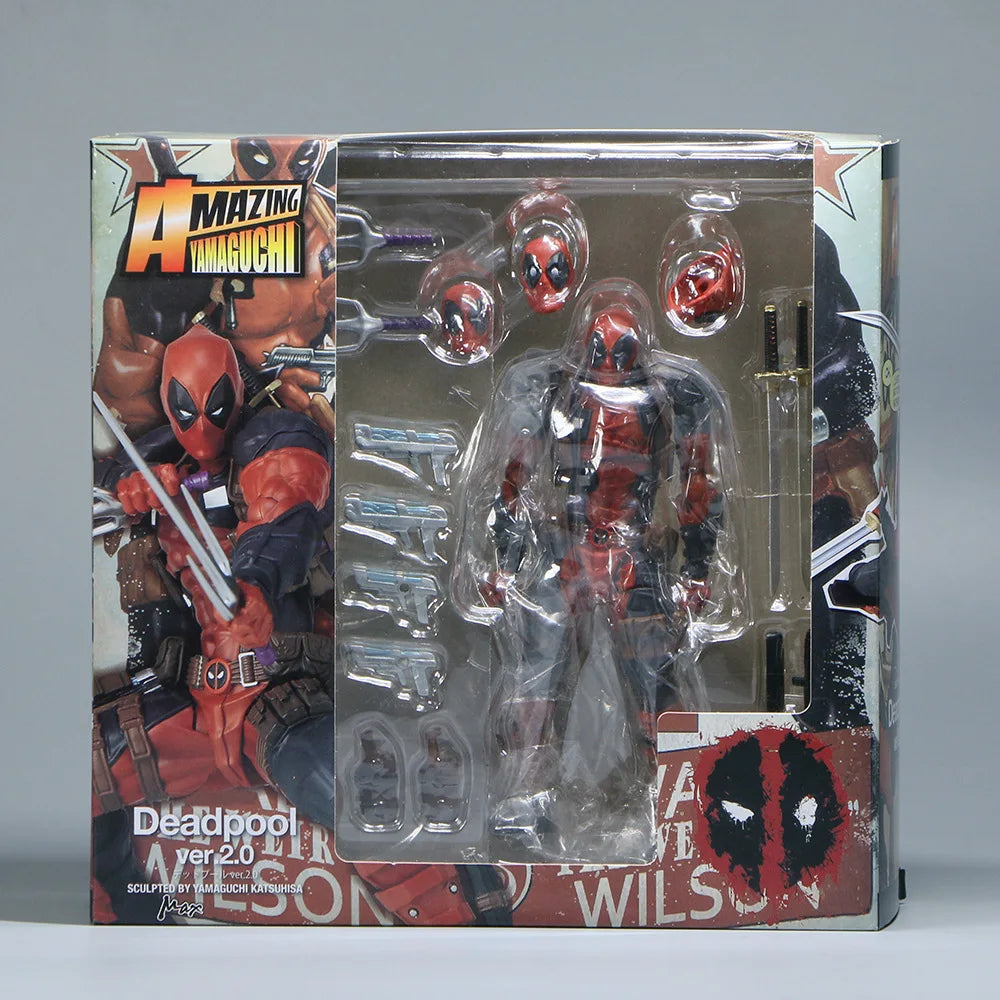 Deadpool 2.0 Action Figure Movable Joints Toy