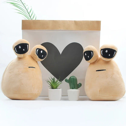 Plush My Pet Alien Pou Stuffed Toy - 20cm