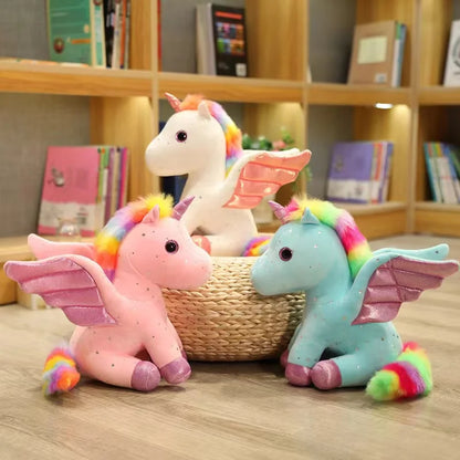 Plush Winged Unicorn Stuffed Toy 14-30cm