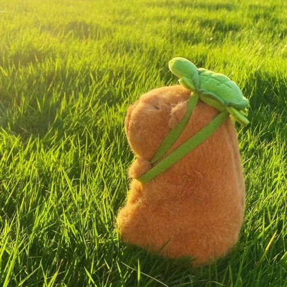 Plush Capybara With Backpack Stuffed Toy 15-30cm