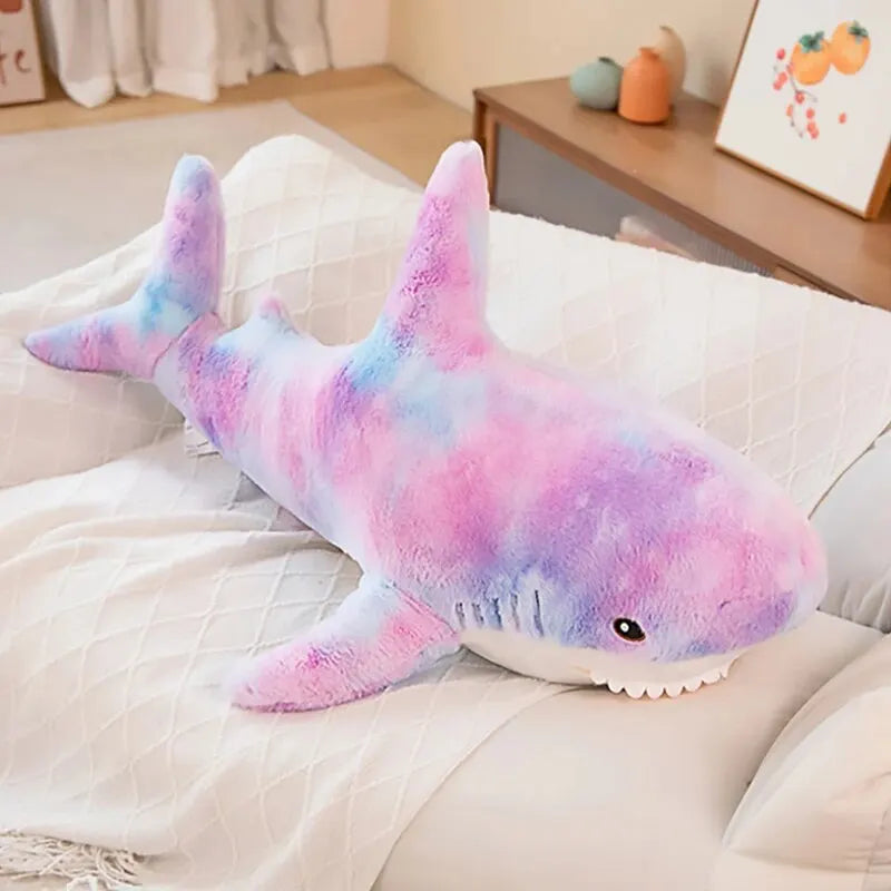 Plush Fluffy Shark Stuffed Toy - 30cm