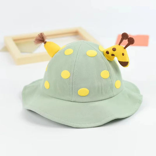 Children Giraffe Fisherman Hat