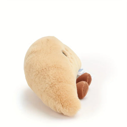 Plush Croissant Stuffed Toy - 20cm