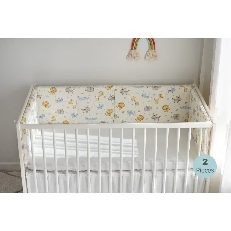 Cartoon Cotton Baby Crib Bumper