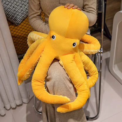 Plush Yellow Octopus Stuffed Toy 30/40/50CM