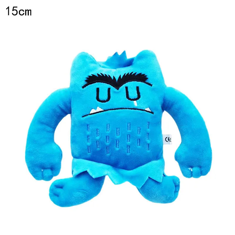 Plush The Colour Monster Stuffed Toys 6pcs/set