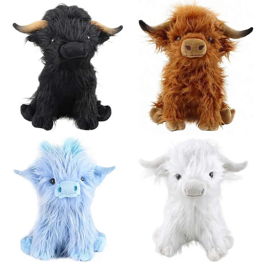 Plush Highland Cow Stuffed Toy - 27cm