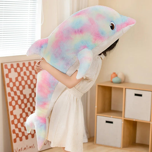 Large Plush Dolphin Stuffed Toy - 50cm