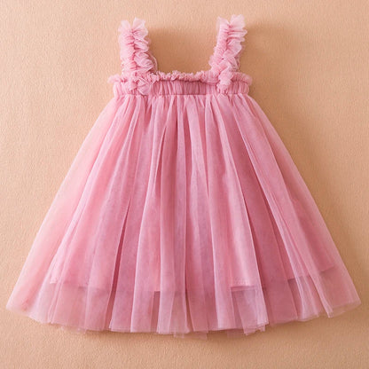 Girls Butterfly Tulle Dress (Age 9M-5YRS)