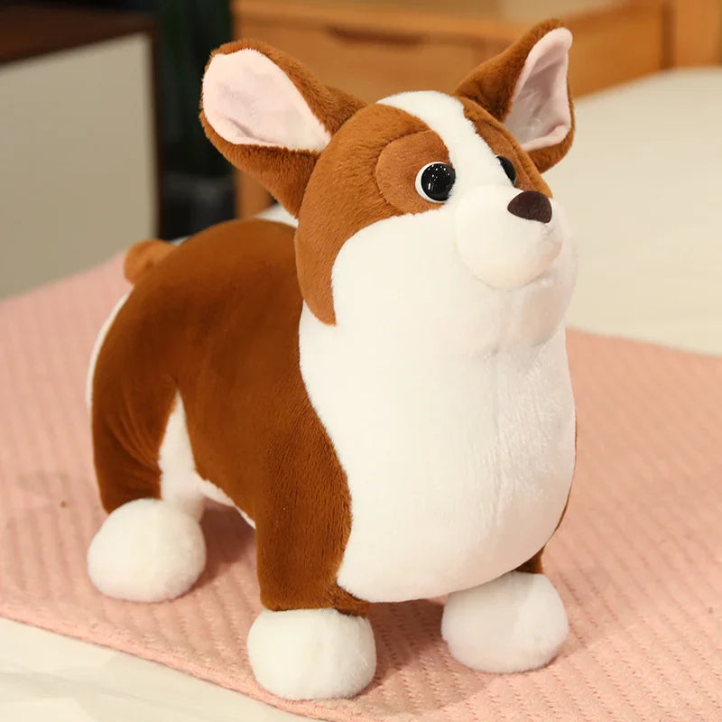 Plush Corgi Dog Stuffed Toy 23-45cm