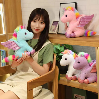 Plush Winged Unicorn Stuffed Toy 14-30cm