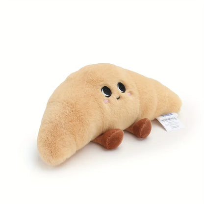 Plush Croissant Stuffed Toy - 20cm