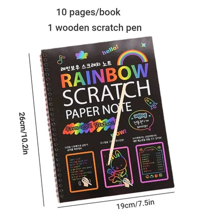 Rainbow Magic Scratch Off Paper Set for Kids