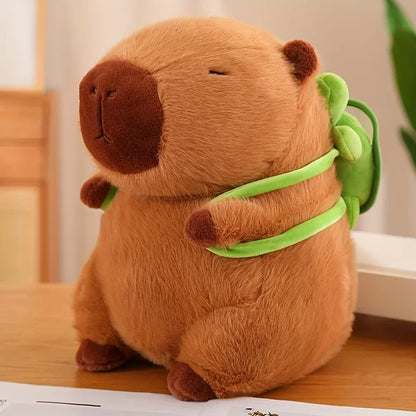 Plush Capybara With Backpack Stuffed Toy 15-30cm