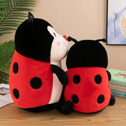 Plush Cute Ladybug Stuffed Toy 23-35cm