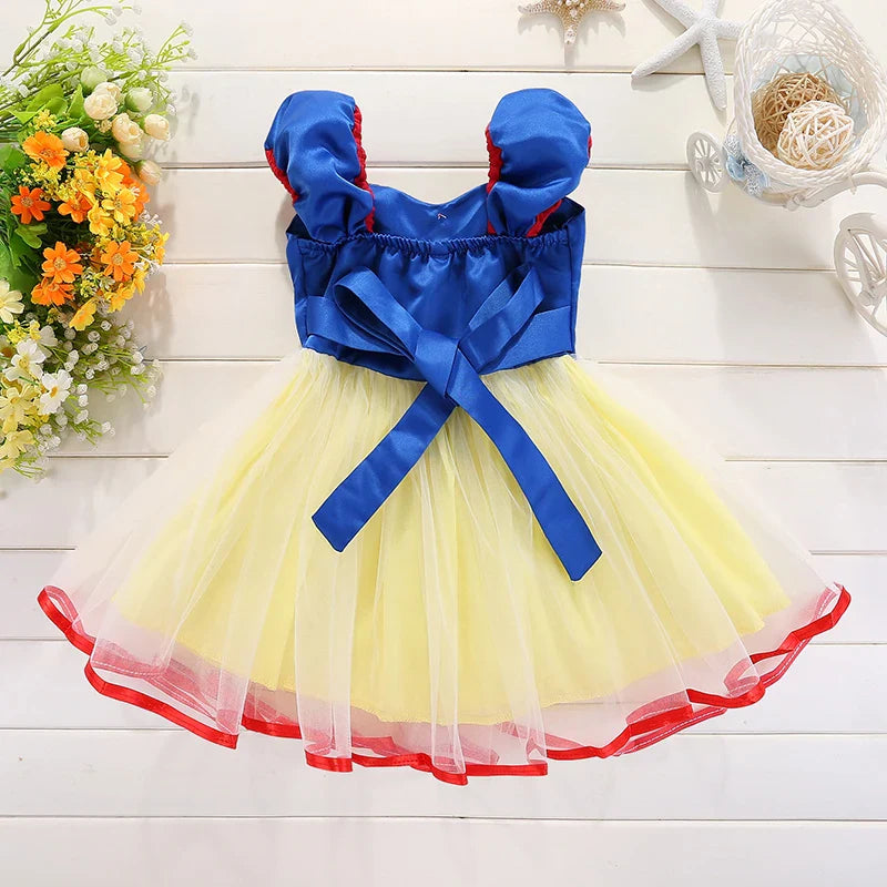 Girls Snow White Costume Dress (Age 12M - 4YRS)