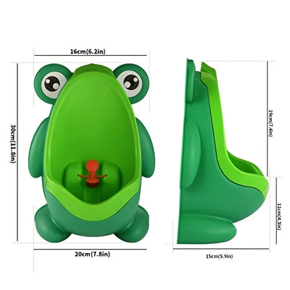 Frog Potty Training Urinal With Fun Aiming Targe