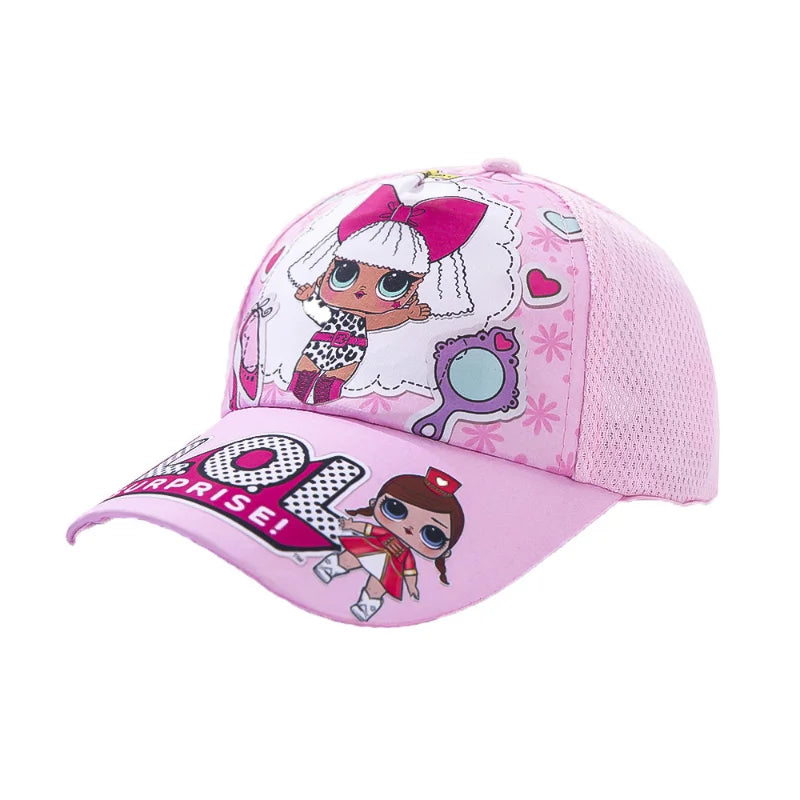 Girls LOL Surprise Print Dress & Cap  (Age 3-7YRS)