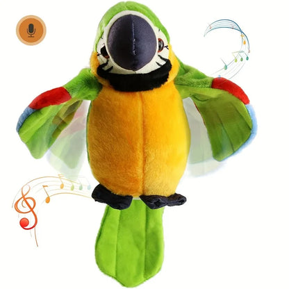 Repeating Talking Robot Macaw Parot