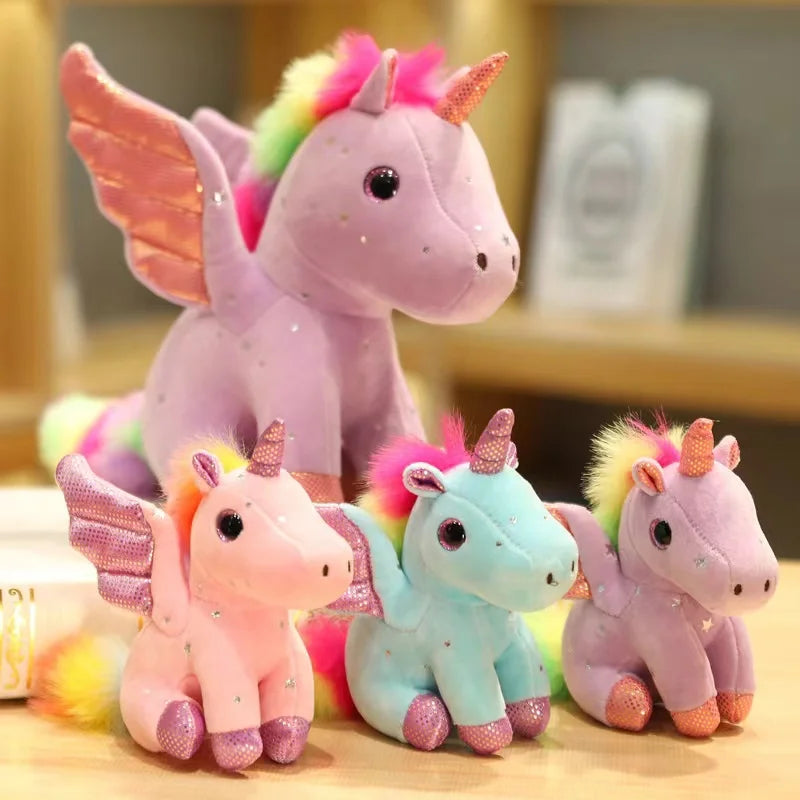 Plush Winged Unicorn Stuffed Toy 14-30cm