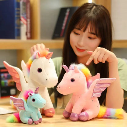 Plush Winged Unicorn Stuffed Toy 14-30cm