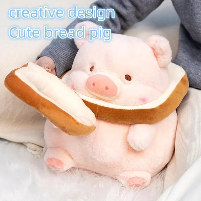 Plush Lulu Pig Bread Plush Toy - 20cm