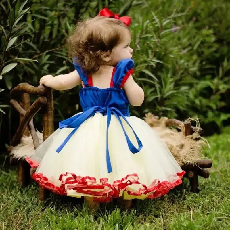 Girls Snow White Costume Dress (Age 12M - 4YRS)