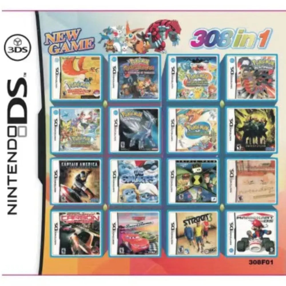 3DS Nintendo Game Card Combined Card 23 In 1