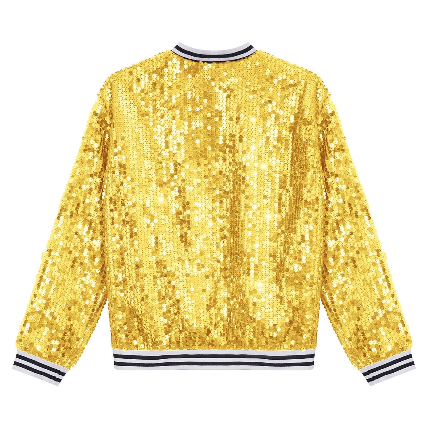 Girls Sequin Baseball Jacket (Age 6-14YRS)