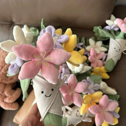 Plush Flower Gift Bouquet Stuffed Toy 11-30cm