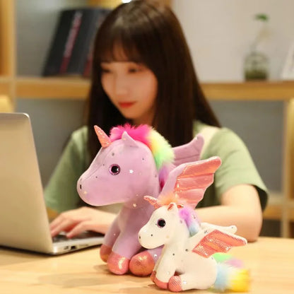 Plush Winged Unicorn Stuffed Toy 14-30cm