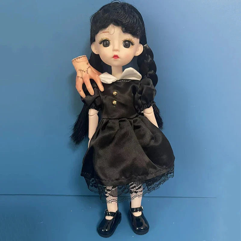 Wednesday Double Jointed Doll 30cm