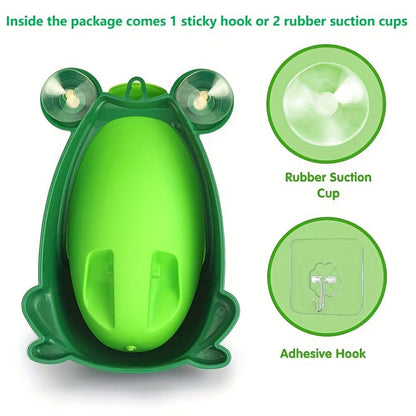 Frog Potty Training Urinal With Fun Aiming Targe