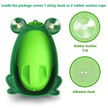 Frog Potty Training Urinal With Fun Aiming Targe