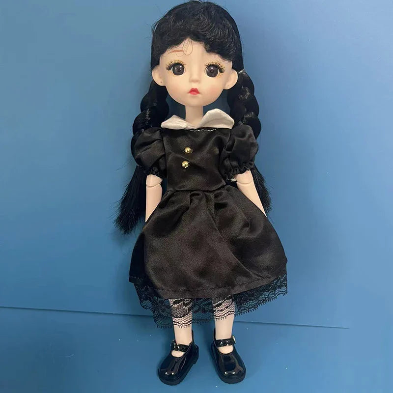 Wednesday Double Jointed Doll 30cm