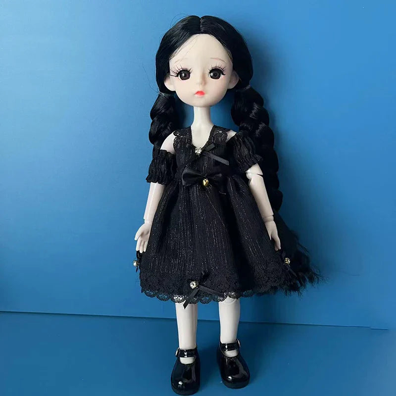 Wednesday Double Jointed Doll 30cm