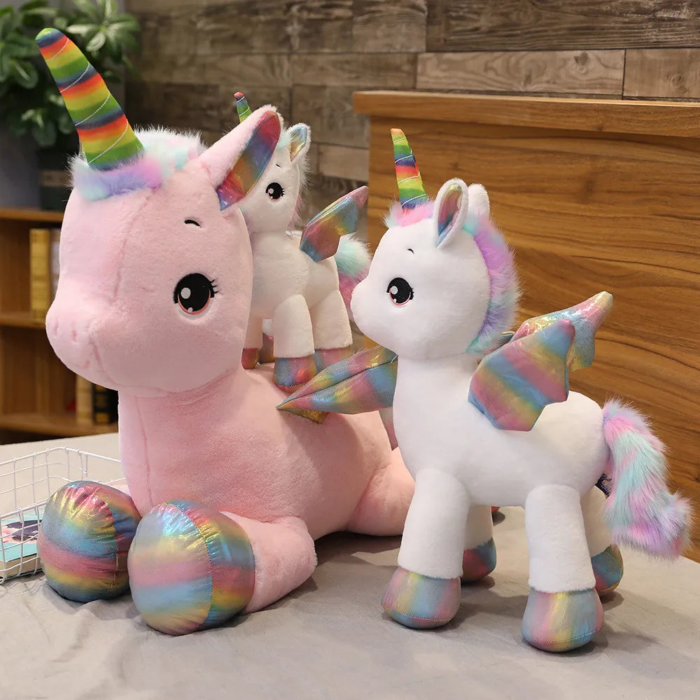 Large Plush Unicorn Dream Rainbow Plush Toy 40-80cm