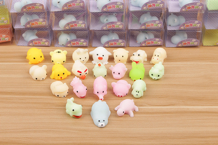 Squishy Cute Mochi Cat Stress Fidget Toys