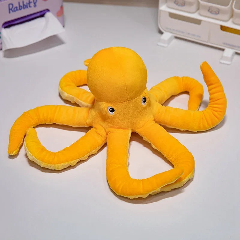 Plush Yellow Octopus Stuffed Toy 30/40/50CM