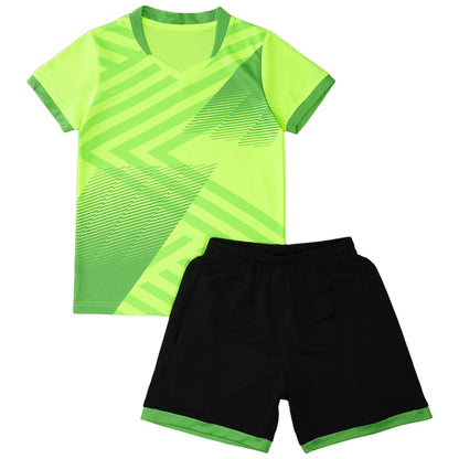 Boys Training Sports T-Shirt & Shorts Set (Age 3-16YRS)