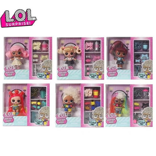 L.O.L. Surprise! Hair Dolls with 10 Surprise Gift