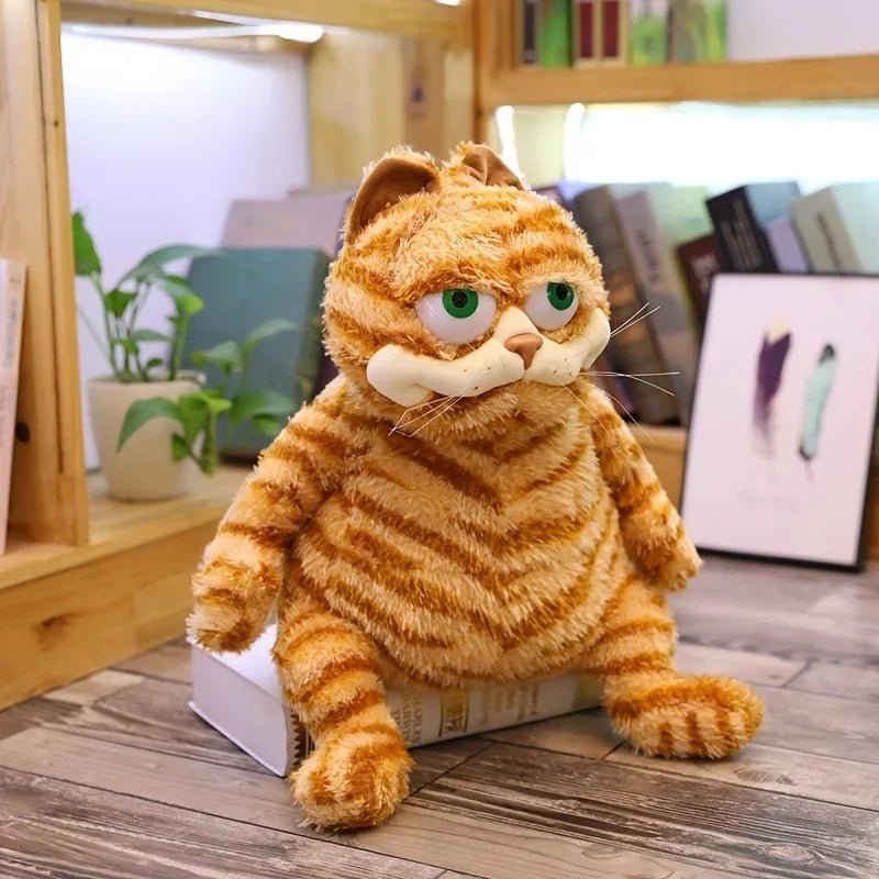 Plush Ugly Lazy Cat Stuffed Toy - 30cm